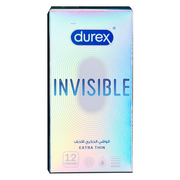 Durex Invisible Condoms 12'S