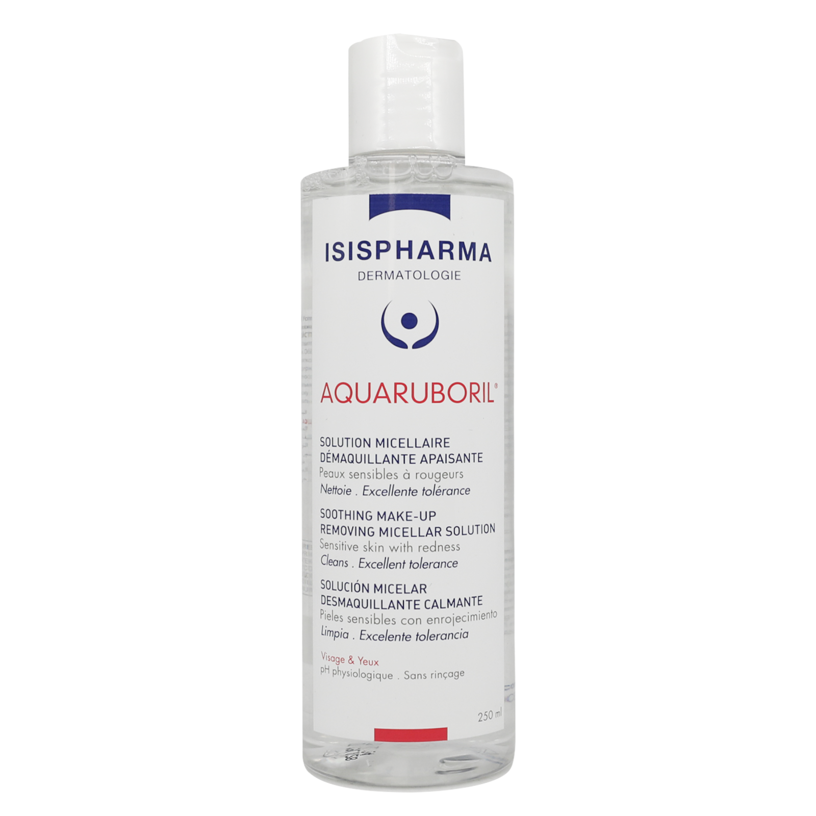 Isis Aquaruboril Micellar Solution 250 mL Isisaqr200 to remove make-up