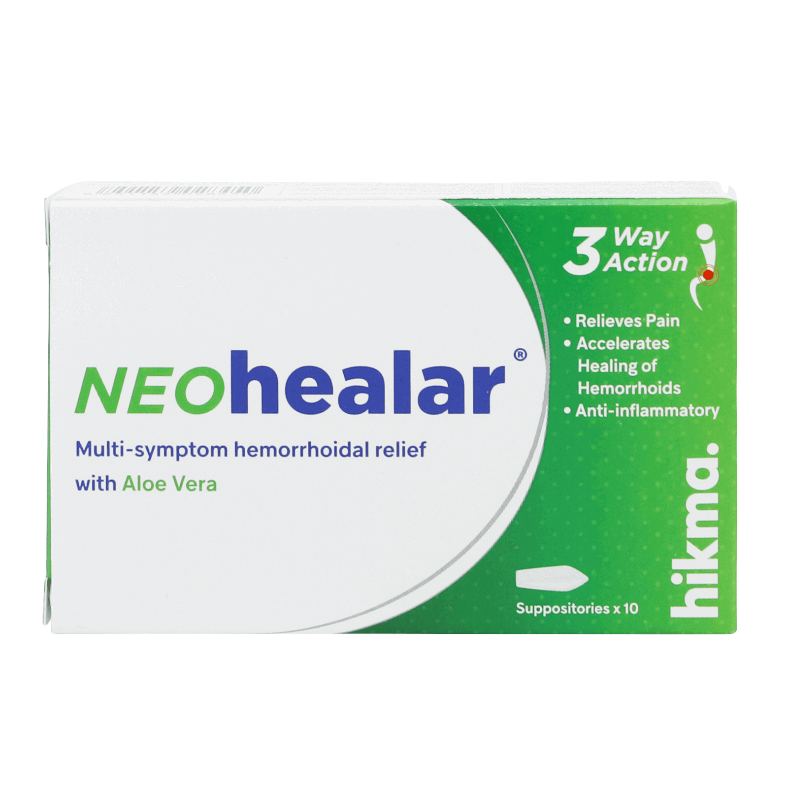 Neo Healar Supp 10'S for hemorrhoids