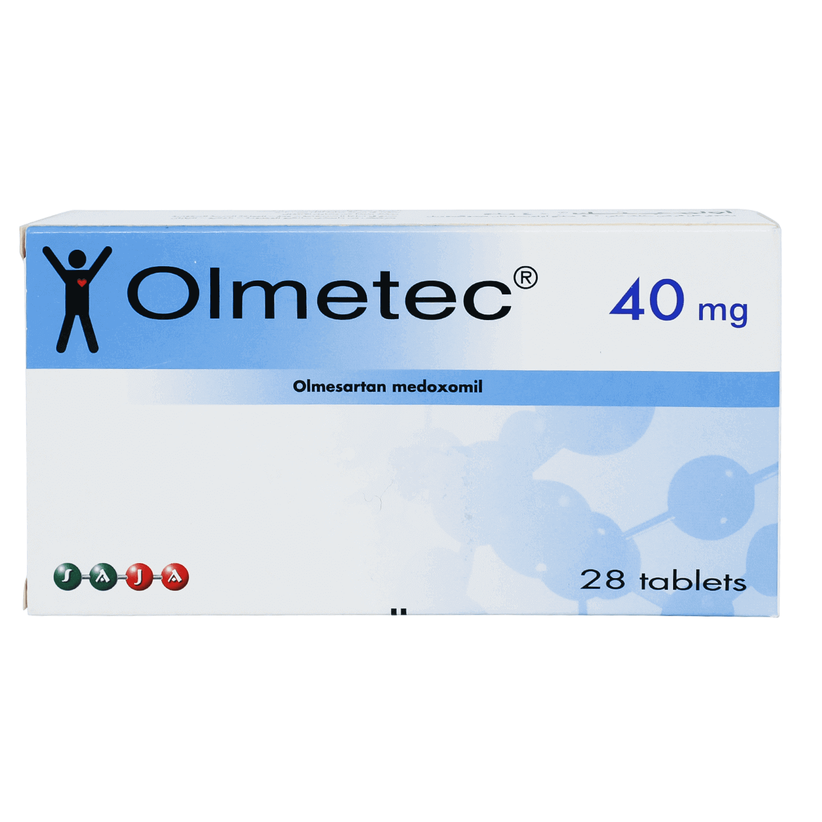 Olmetec Tabs 40 mg 28'S for high blood pressure