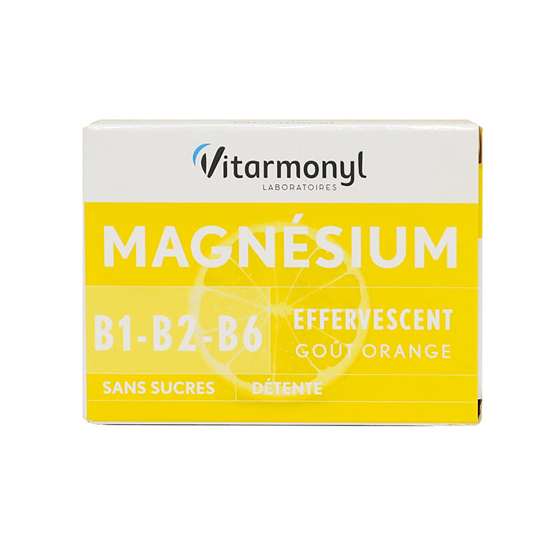 Vitarmonyl Magnesium Effervescent Orange Flavour 24's