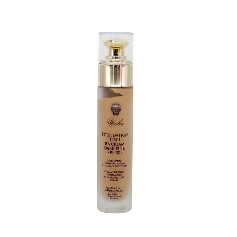Viola Foundation 3 In 1 BB Cream Dark Pink 50 ml