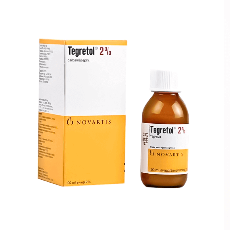 Tegretol 2% Syrup 100 ml For Epilepsy and Convulsions