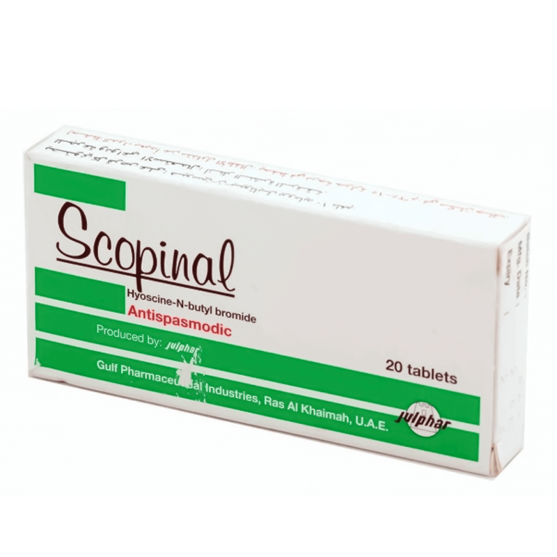 Scopinal 10 mg 20 Tabs Anti Spasmodic