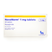Novonorm 1 mg 30 Tabs For Diabetes