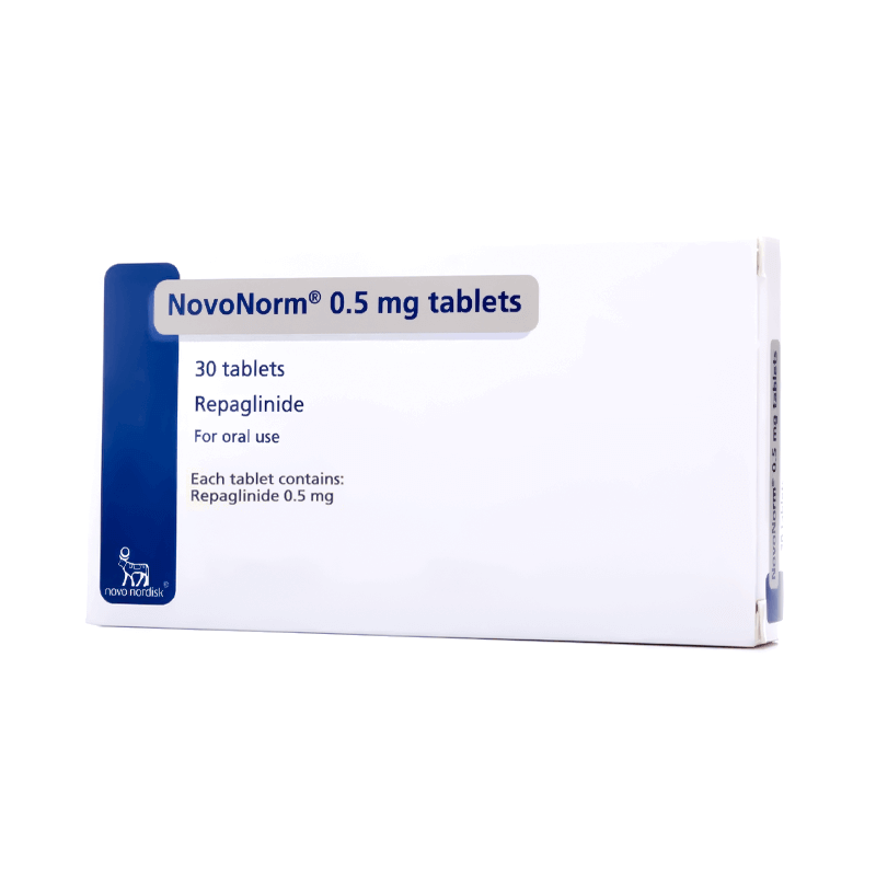 Novonorm 0.5 mg 30 Tabs For Diabetes