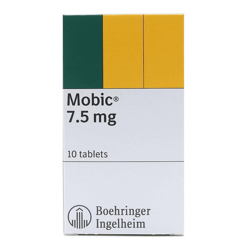 Mobic 7.5 mg 10 Tabs As Analgesic