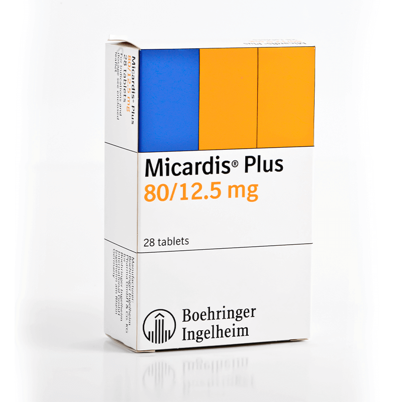 Micardis Plus 80/12.5 mg 28 Tabs For High Blood Pressure