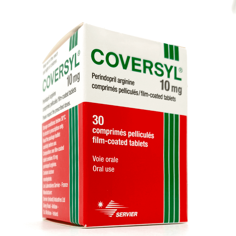 Coversyl 10 mg 30 Tabs For High Blood Pressure