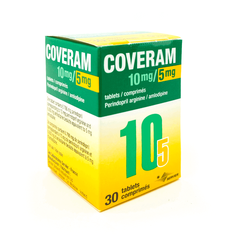 Coveram 10/5 mg 30 Tabs For High Blood Pressure