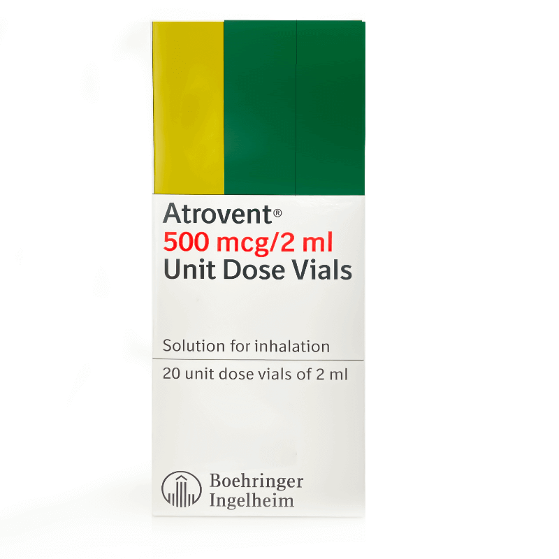 Atrovent 500 mcg/2 ml Solution 20 Vials