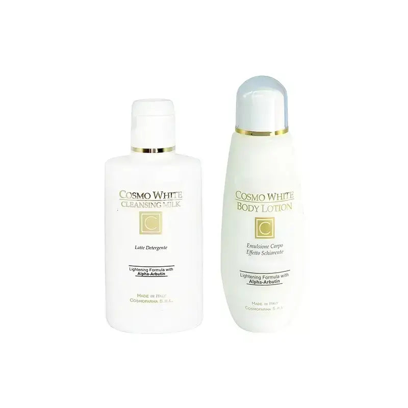 Cosmo White Body Lotion + Cosmo White Cleansing Milk Package