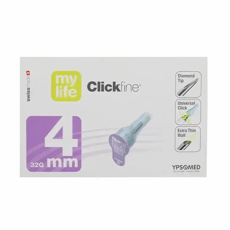 My Life Clickfine Pen Needles 4 mm 100 Pcs