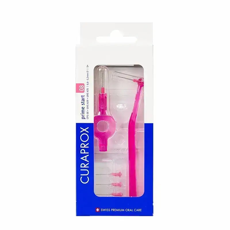 Curaprox Prime Start 08 Interdental Brush With Holder 5 Pcs