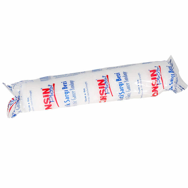 Cansin Plast Light Elastic Gauze Bandage 15cm X 4m