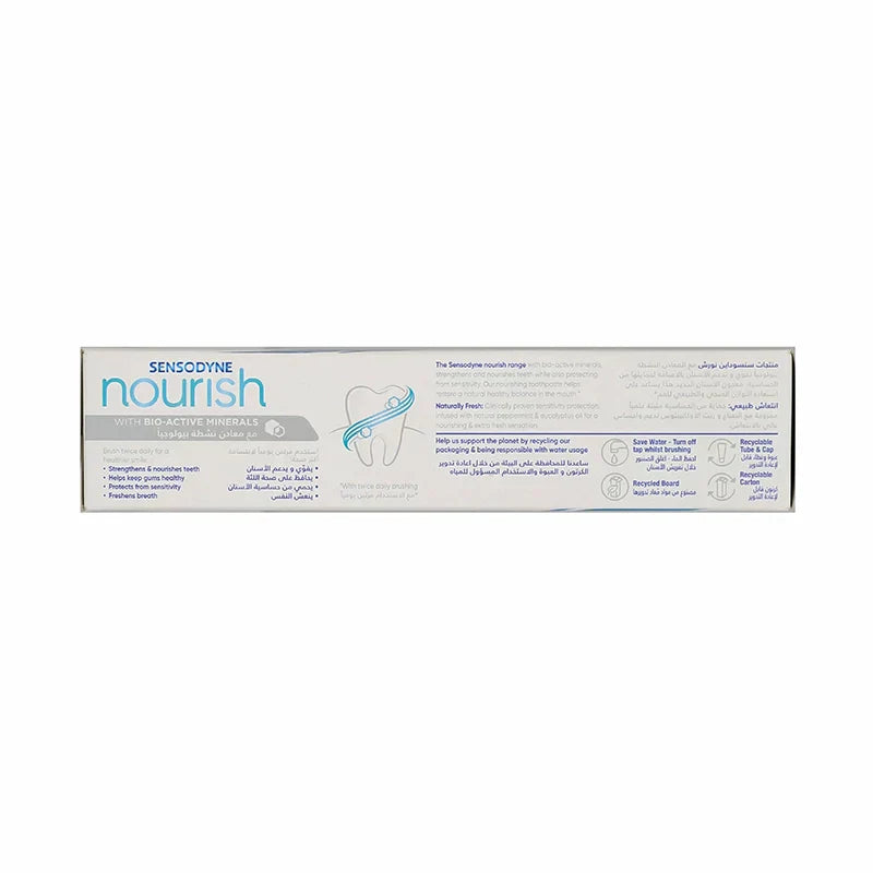 Sensodyne Nourish Naturally Fresh Toothpaste 75 ml
