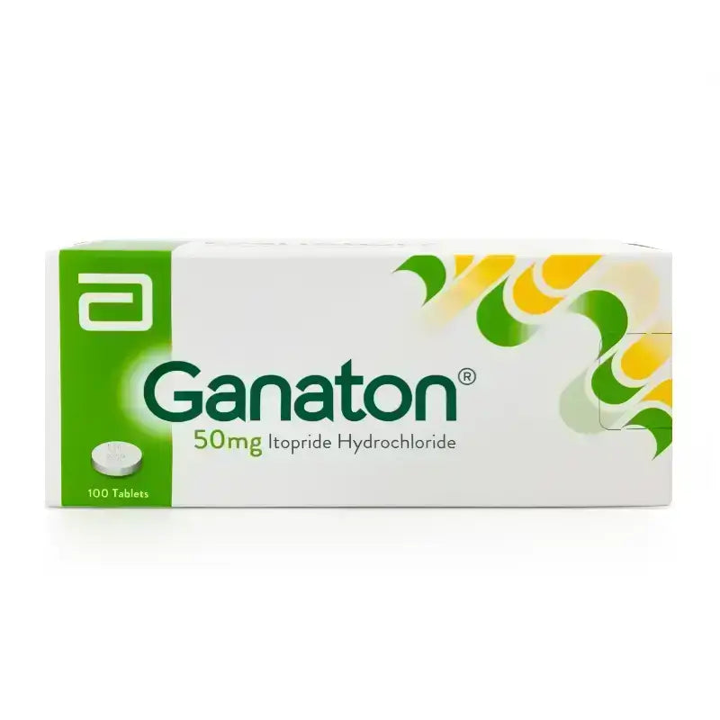 Ganaton 50 mg 100 Tabs For Indigestion and Colic