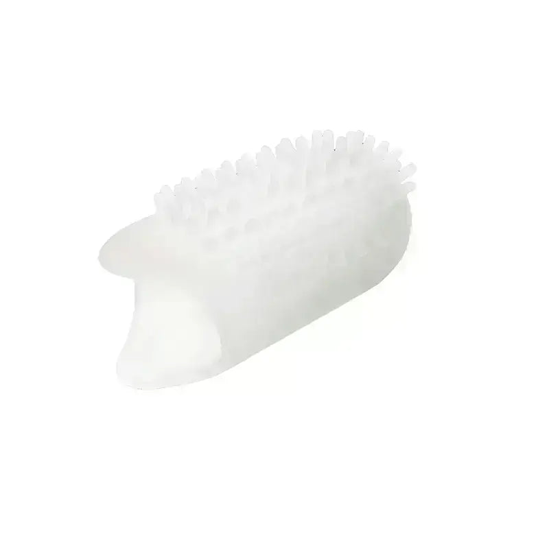 Melo Iko Natural Whitening White Finger Toothbrush Medium 1 Pc