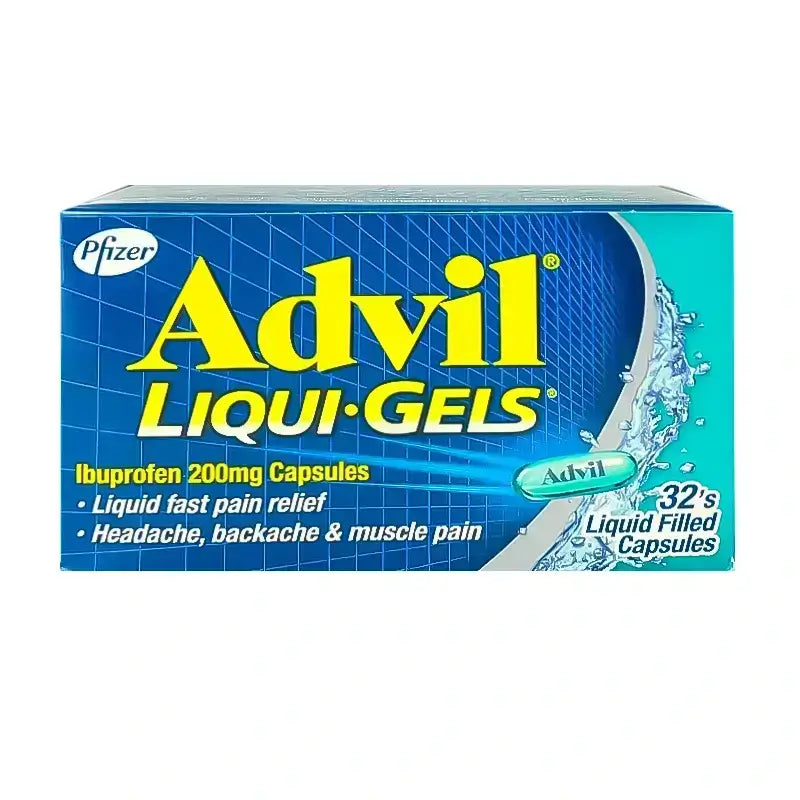 Advil Liquigel 200 mg 32 Caps As Analgesic