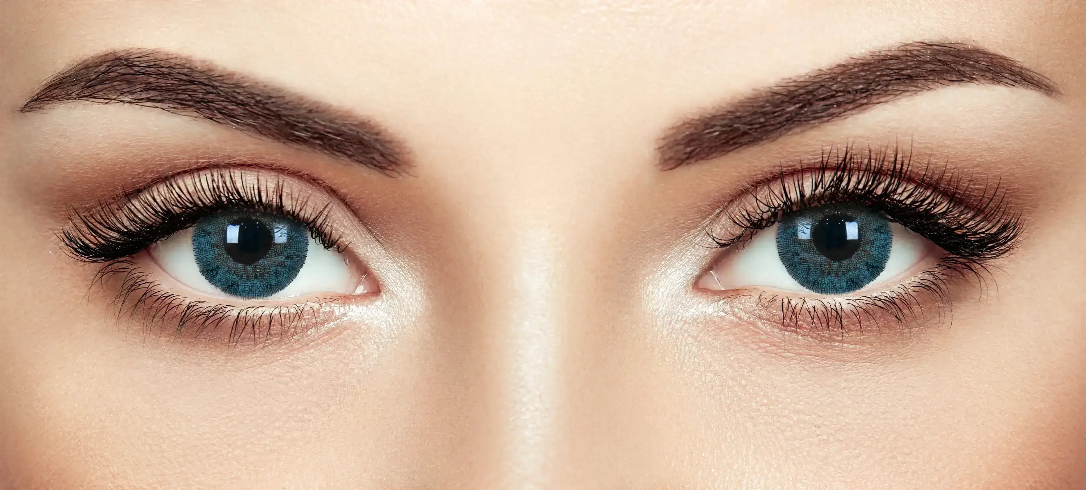 Phantasee Coloured Contact Lenses Cheerful Aqua (3 Months Disposable)