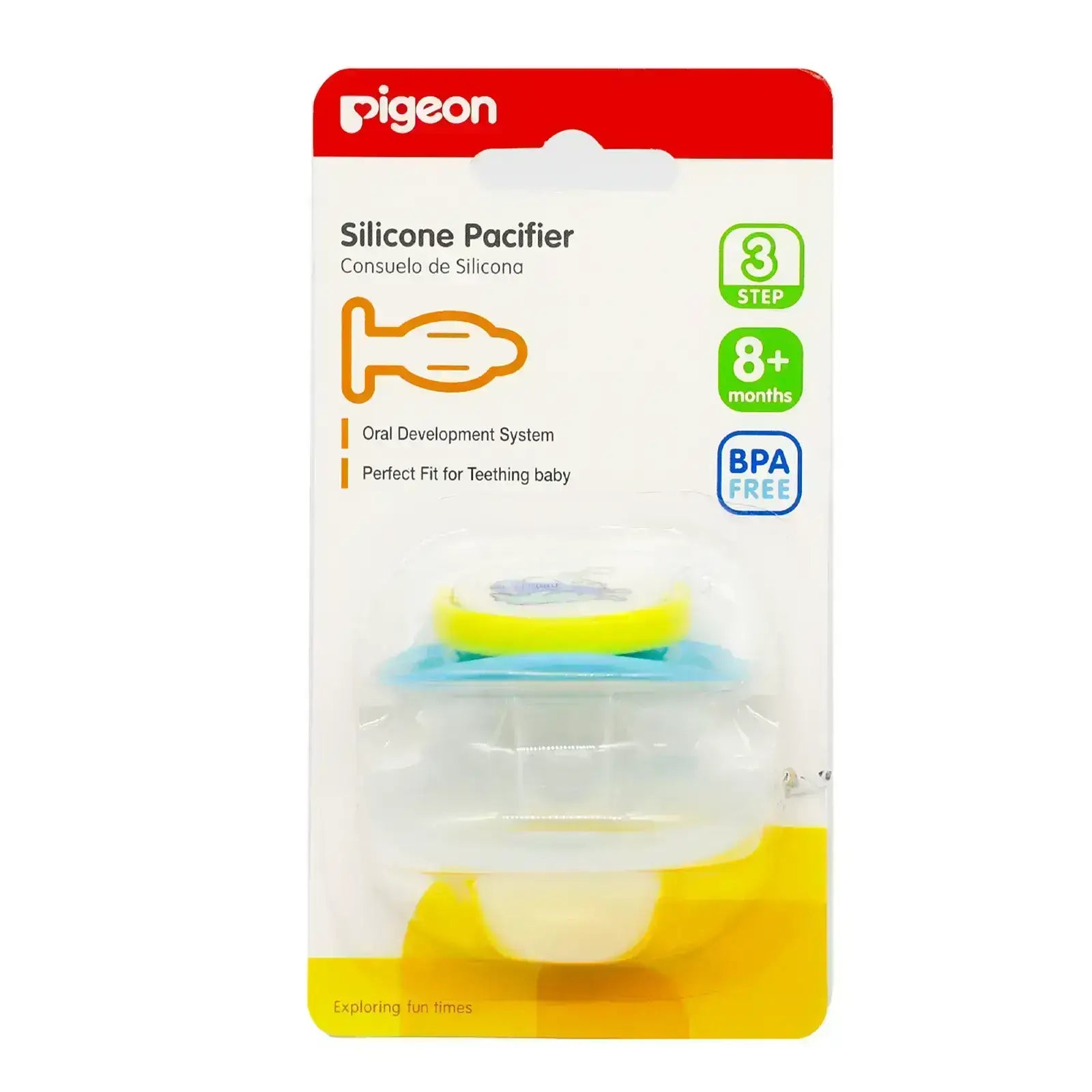 Pigeon Silicone Pacifier +8 Months