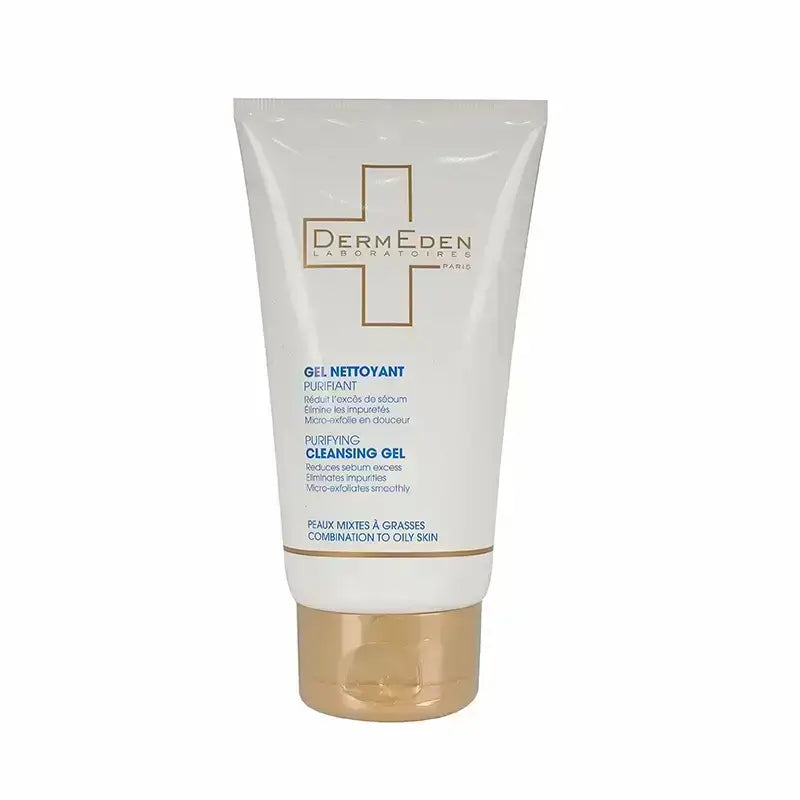 Derm Eden Purifying Cleansing Gel For Comb & Oily Skin 150 ml