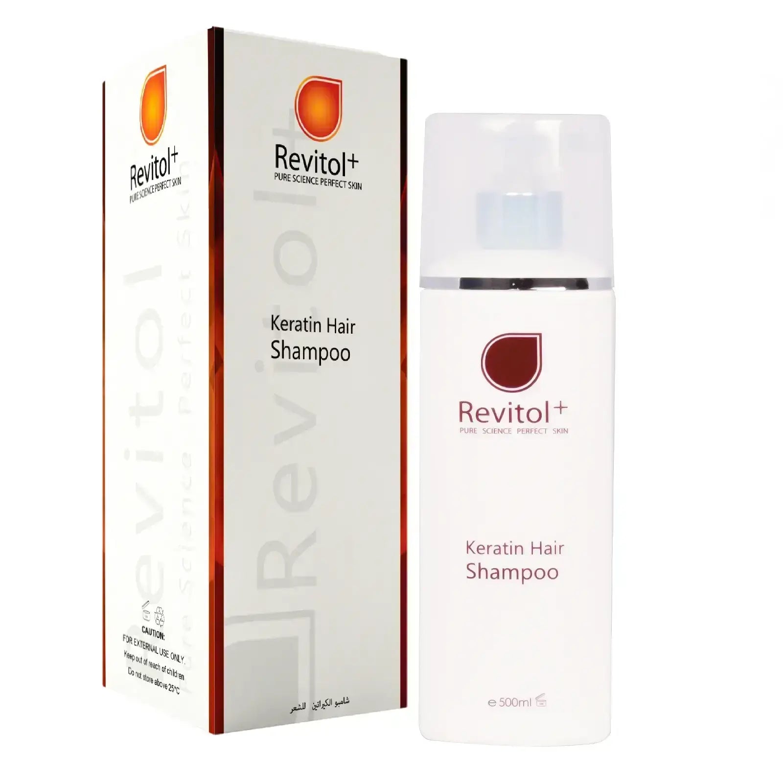 Revitol Keratin Hair Shampoo 500 mL Prolong Keratin Hair Treatment
