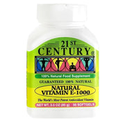 21St Cent Nat Vit E 1000 -50's softgel
