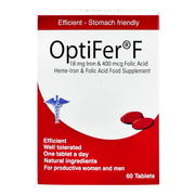 OptiFer F Tabs 60'S for iron deficiency