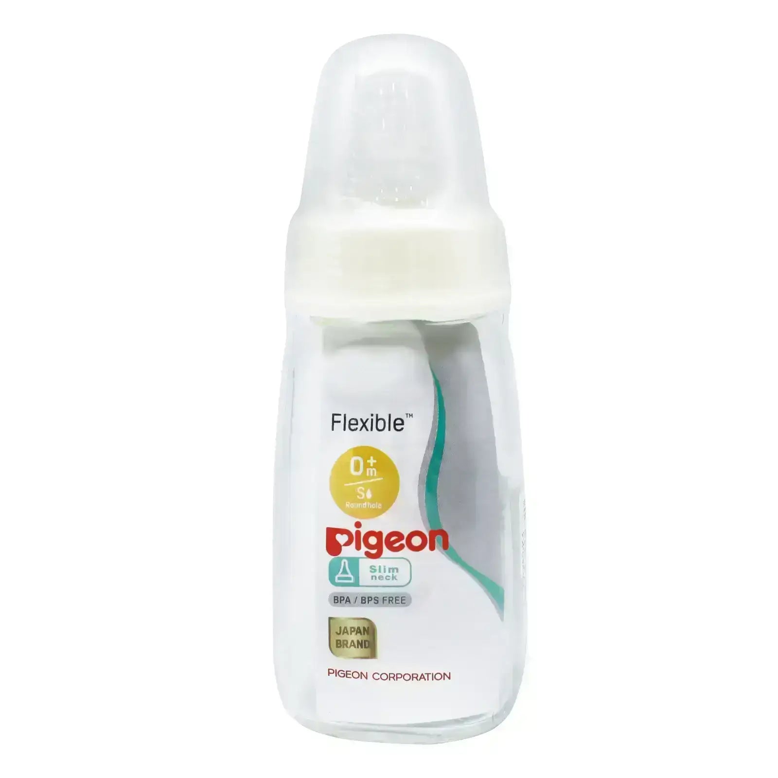 Pigeon Feed Bottle Plastic 0-3 Months 120 mL A275 26011 26012