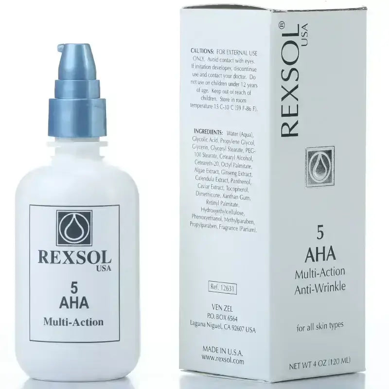 Rexsol 5 AHA Multi-Action Anti Wrinkle Cream 120 ml