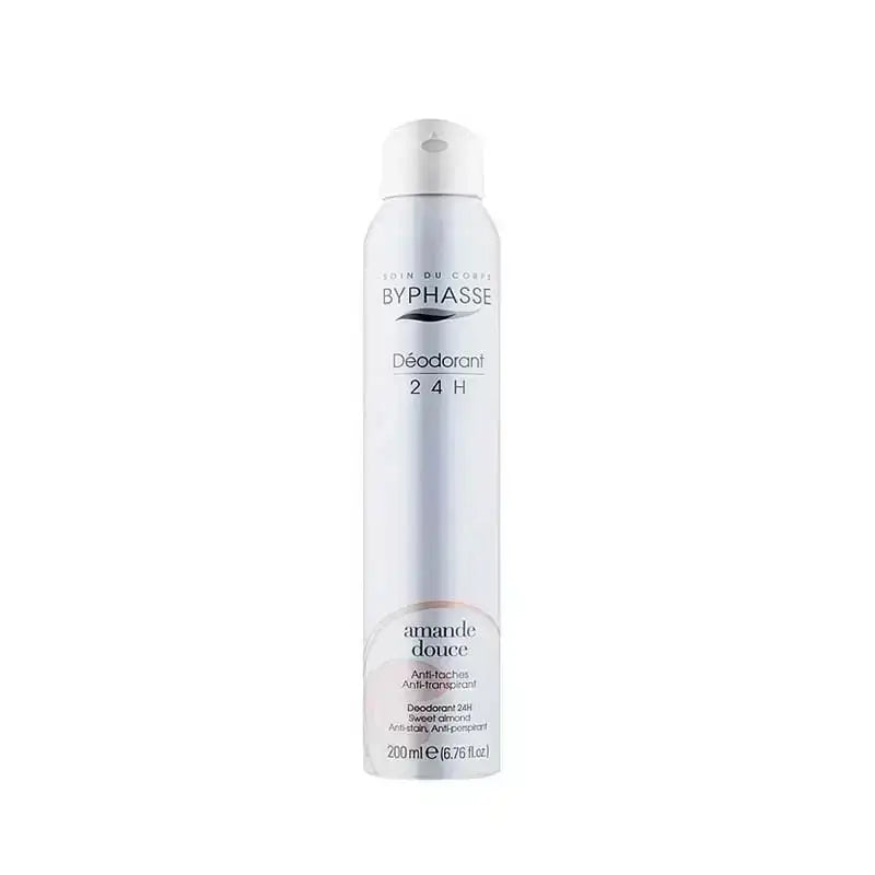 Byphasse Body Deodorant 24H Sweet Almond Spray 200 ml 4288