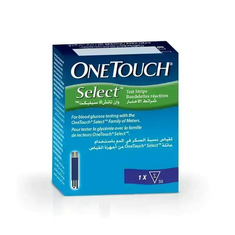One Touch Select Test Strips 50'S