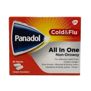 Panadol Cold & Flu All in One 24 Tabs