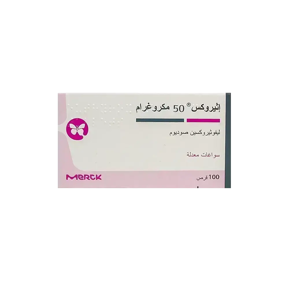 Euthyrox 50 mcg 100 Tabs