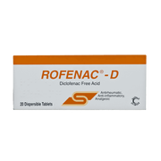 Rofenac D 50 mg Dispersible Tabs 20'S Aa Analgesic