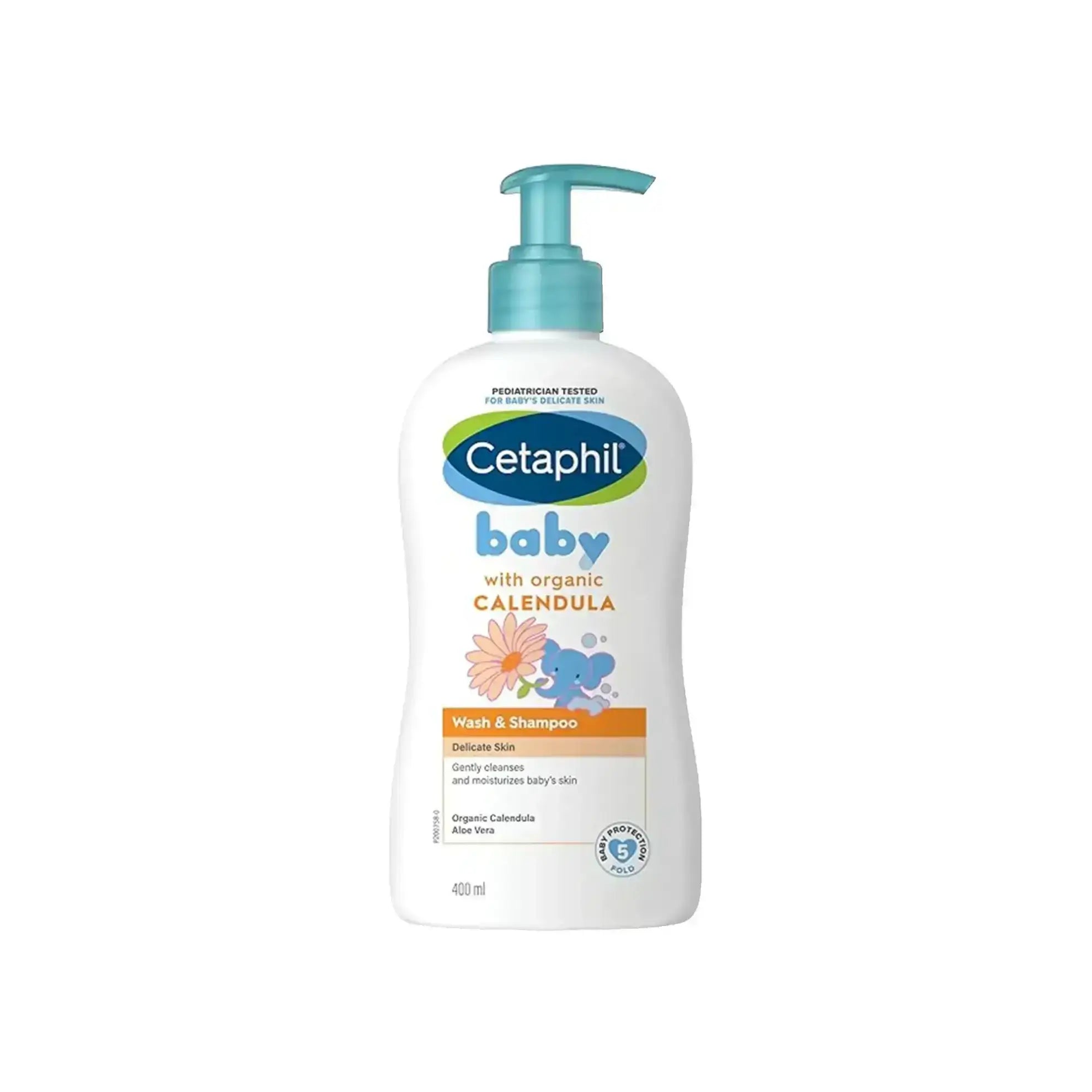 Cetaphil Baby Calendual Wash & Shampoo 400ml