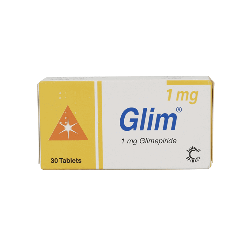 Glim 1 mg Tabs 30'S For Diabetes