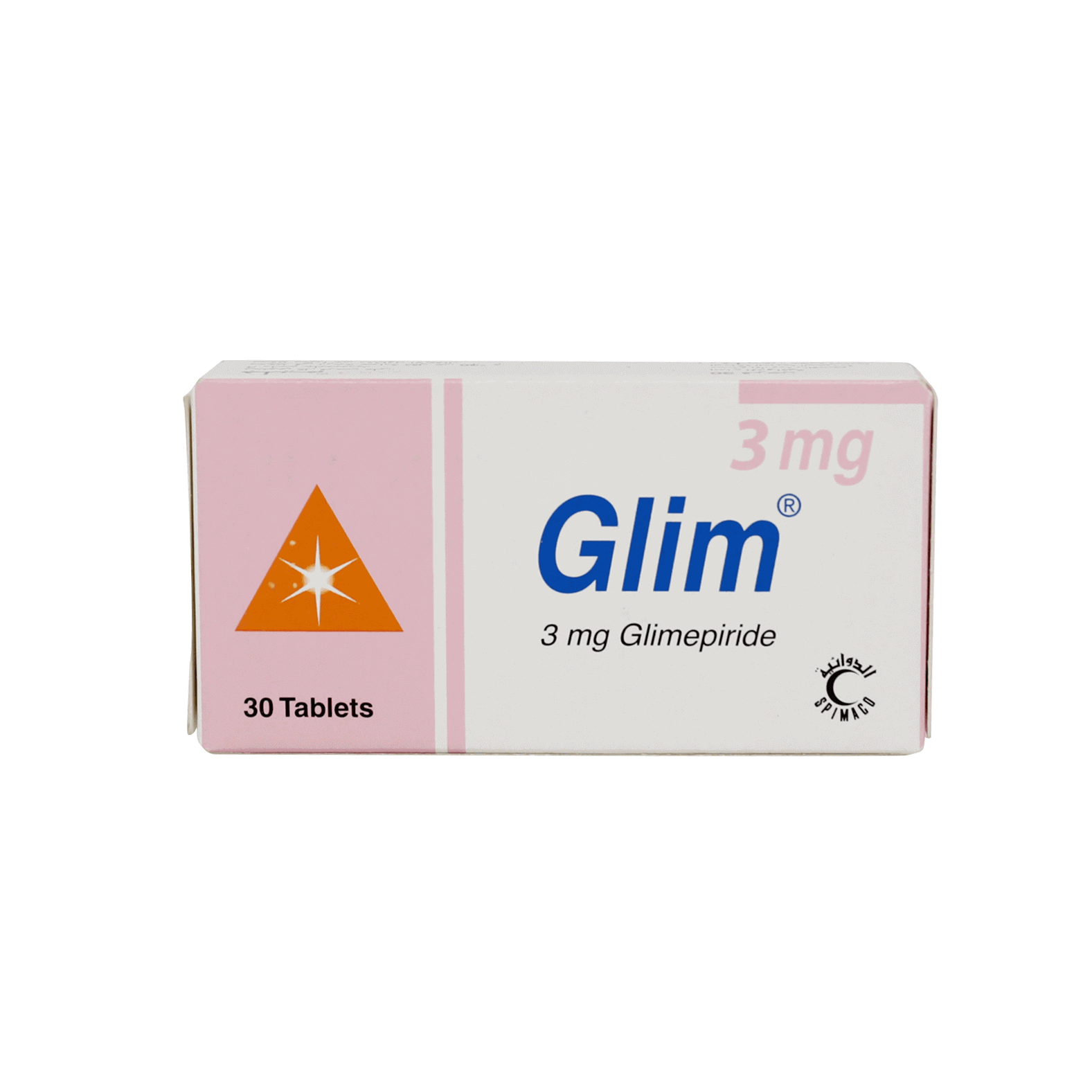 Glim 3 mg Tabs 30'S For Diabetes