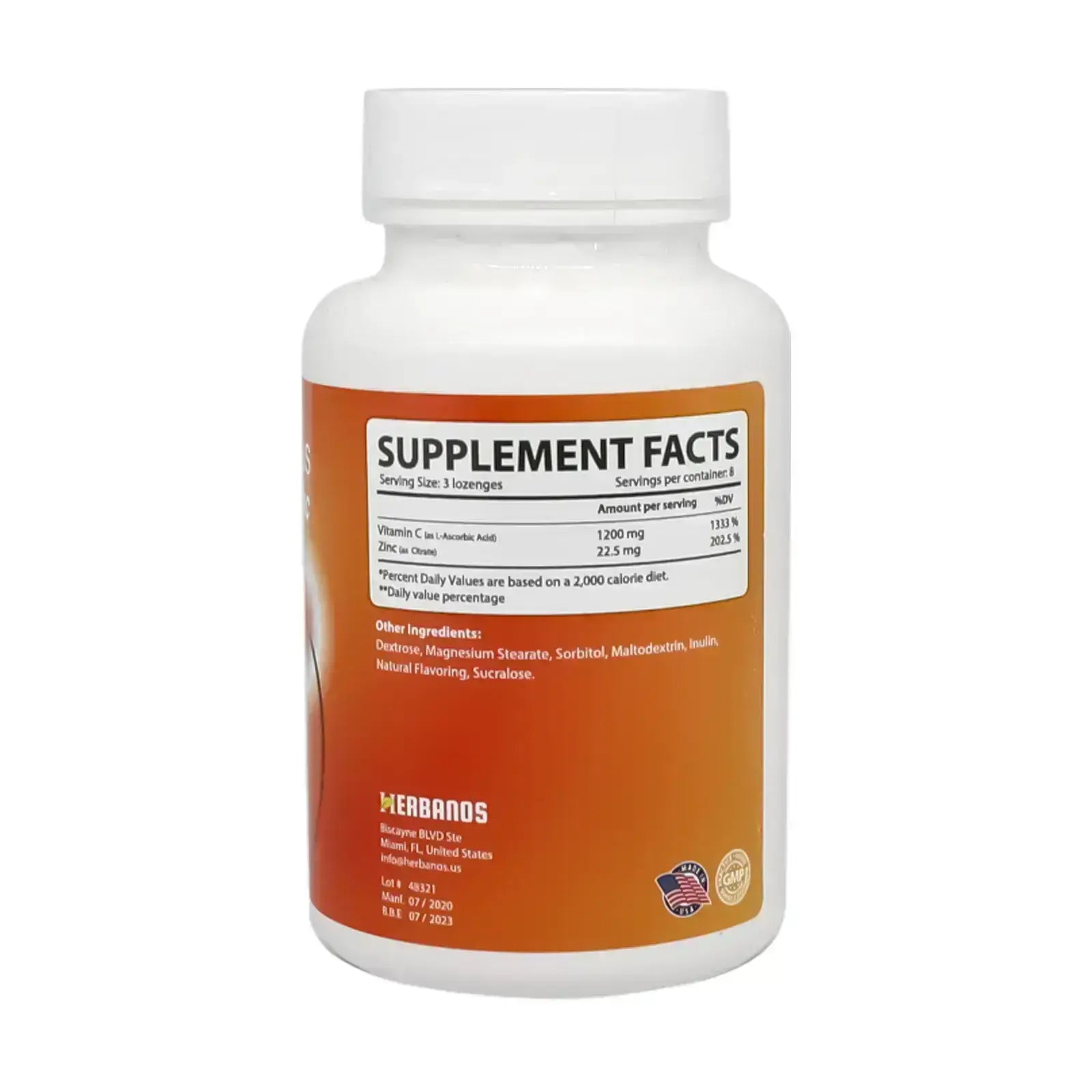 Extra- C Plus Zinc Sugar Free Lozenges 24'S