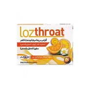 Lozthroat Orange with Vit C Sugar Free Lozenges 24'S
