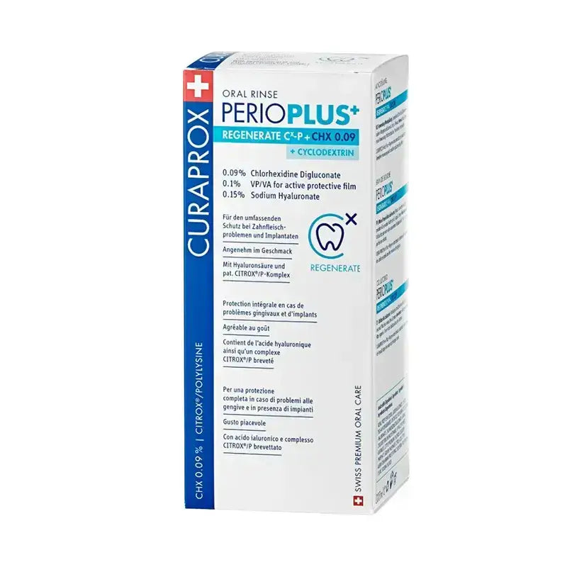 Curaprox Perio Plus Regenerate Mouthwash 200 ml Cura 120