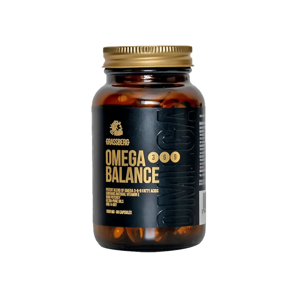 Grassberg Omega 3+6+9 - 60 Caps