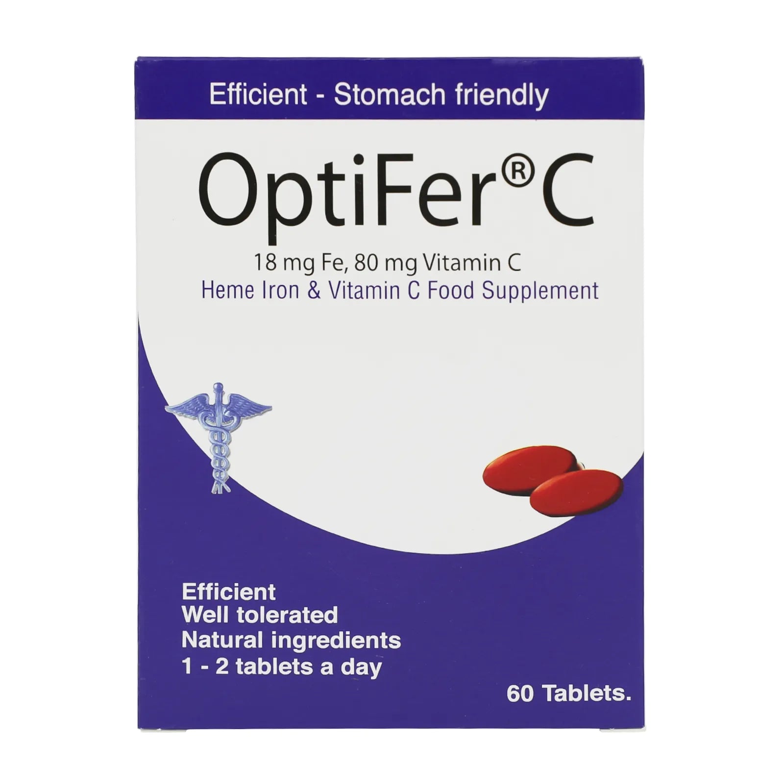 OptiFer C Tabs 60'S for iron deficiency
