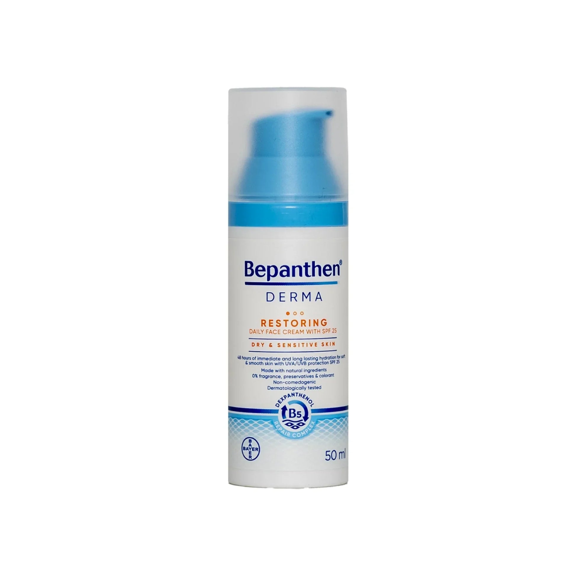 Bepanthen Derma Restoring SPF 25 Daily Face Cream 50 ml