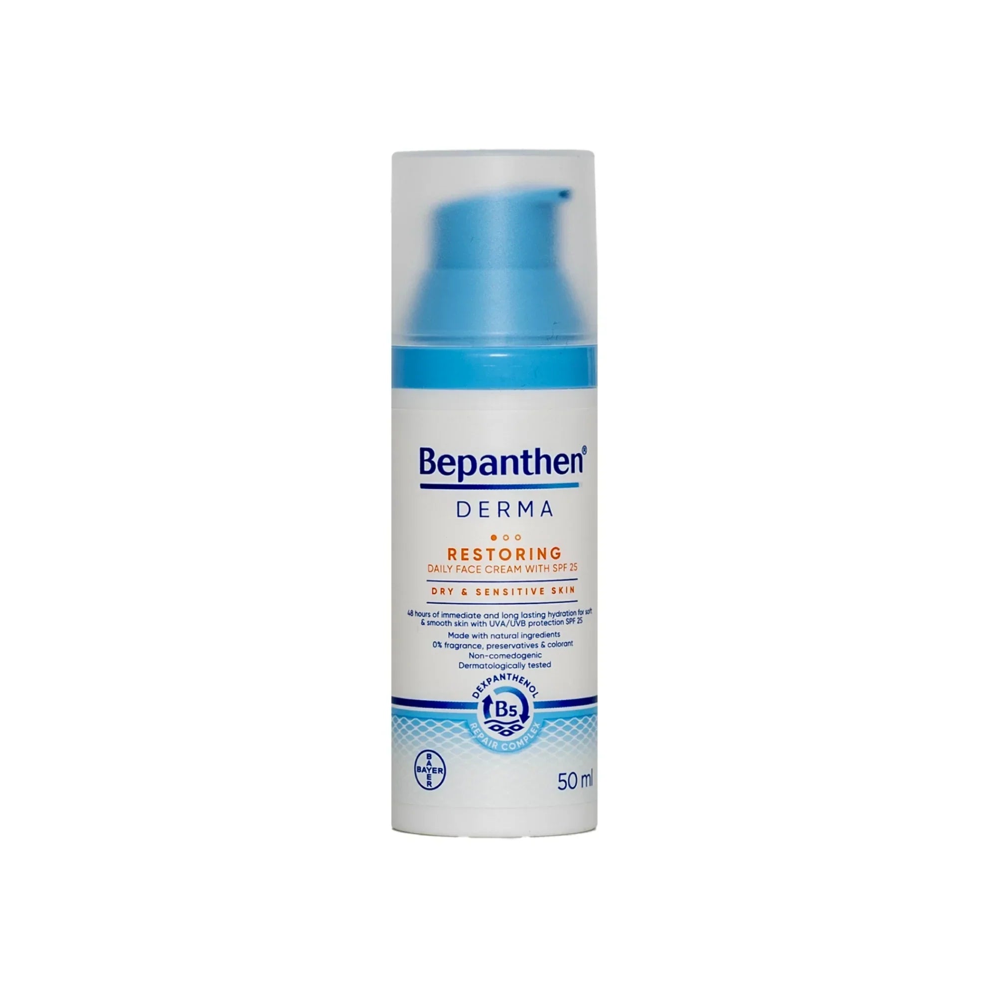 Bepanthen Derma Restoring SPF 25 Daily Face Cream 50 ml