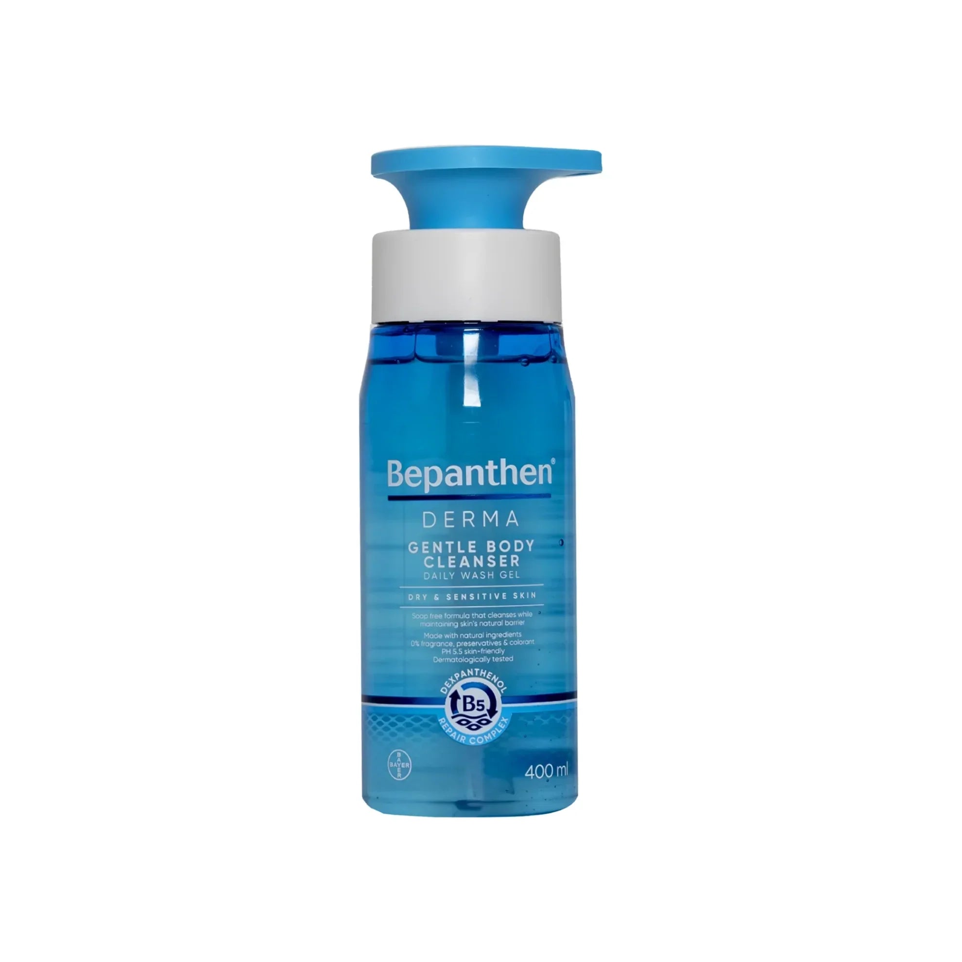 Bepanthen Derma Gentle Body Cleanser Gel For Dry & Sensitive Skin 400 ml