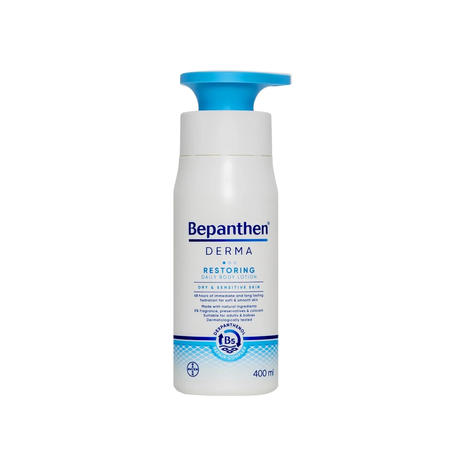 Bepanthen Derma Restoring Body Lotion For Dry & Sensitive Skin 400 ml