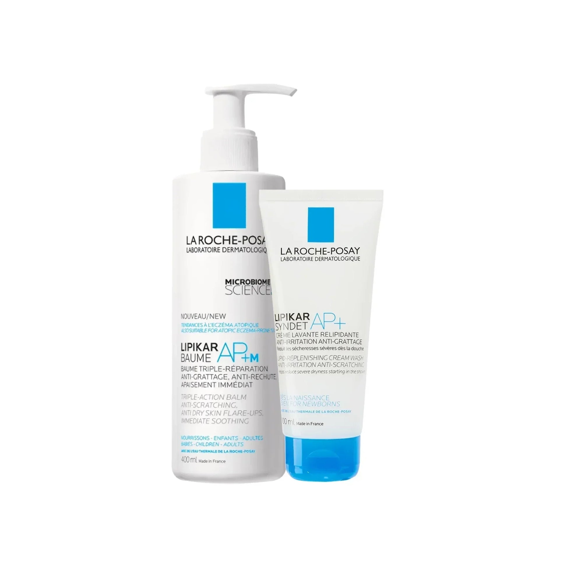 La Roch Possay Eid Kit Lipikar Baume AP+ M 400 ml + Syndet AP+ Wash 100 ml