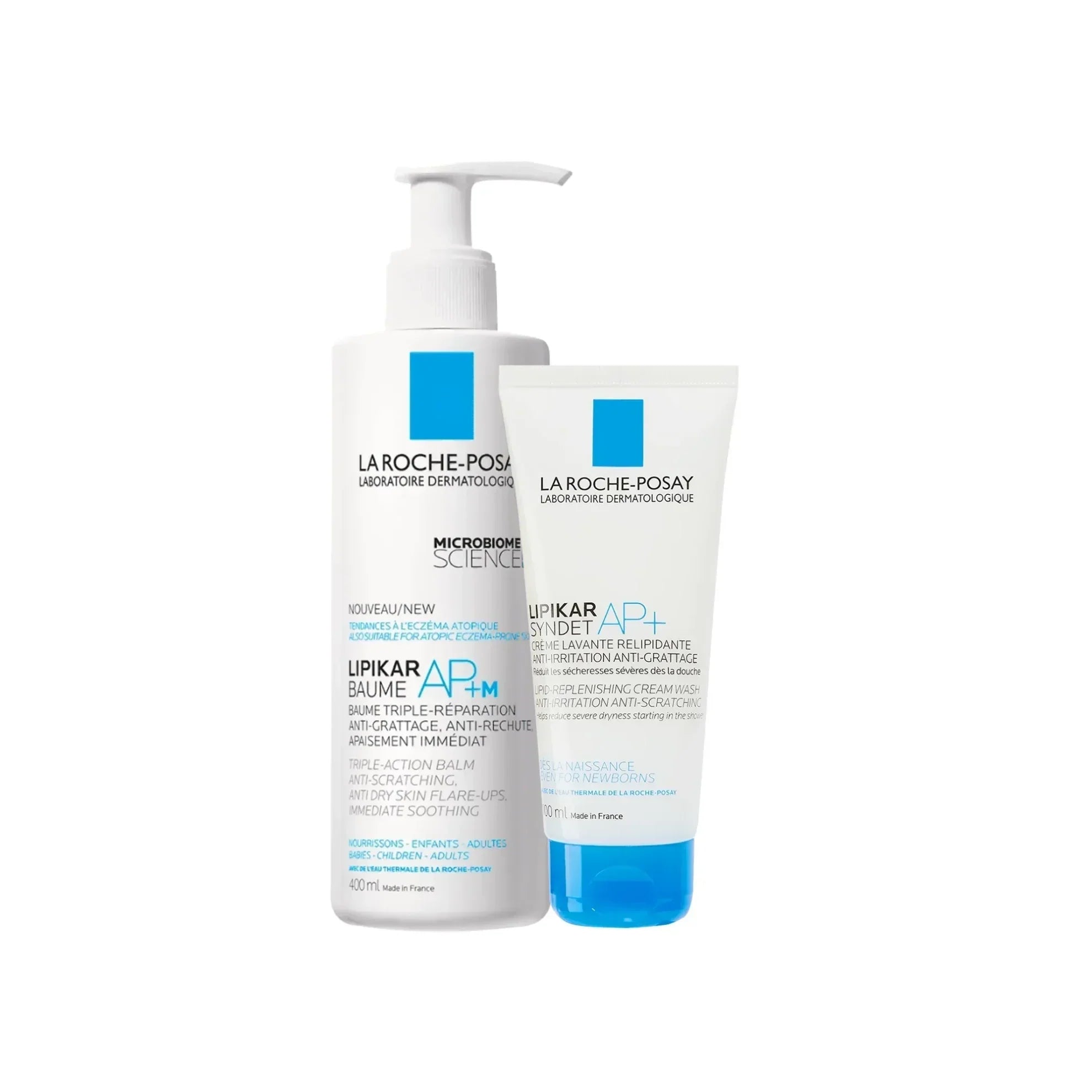 La Roch Possay Eid Kit Lipikar Baume AP+ M 400 ml + Syndet AP+ Wash 100 ml